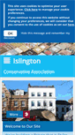 Mobile Screenshot of islingtonconservatives.com
